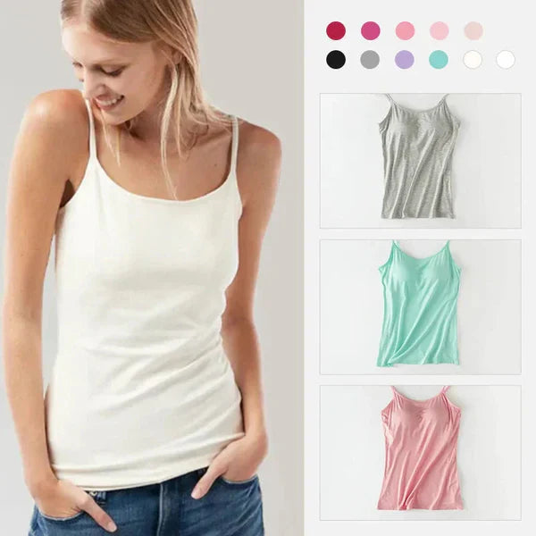 Camiseta Sin Mangas con Sujetador de Soporte Integrado Noah Tienda
