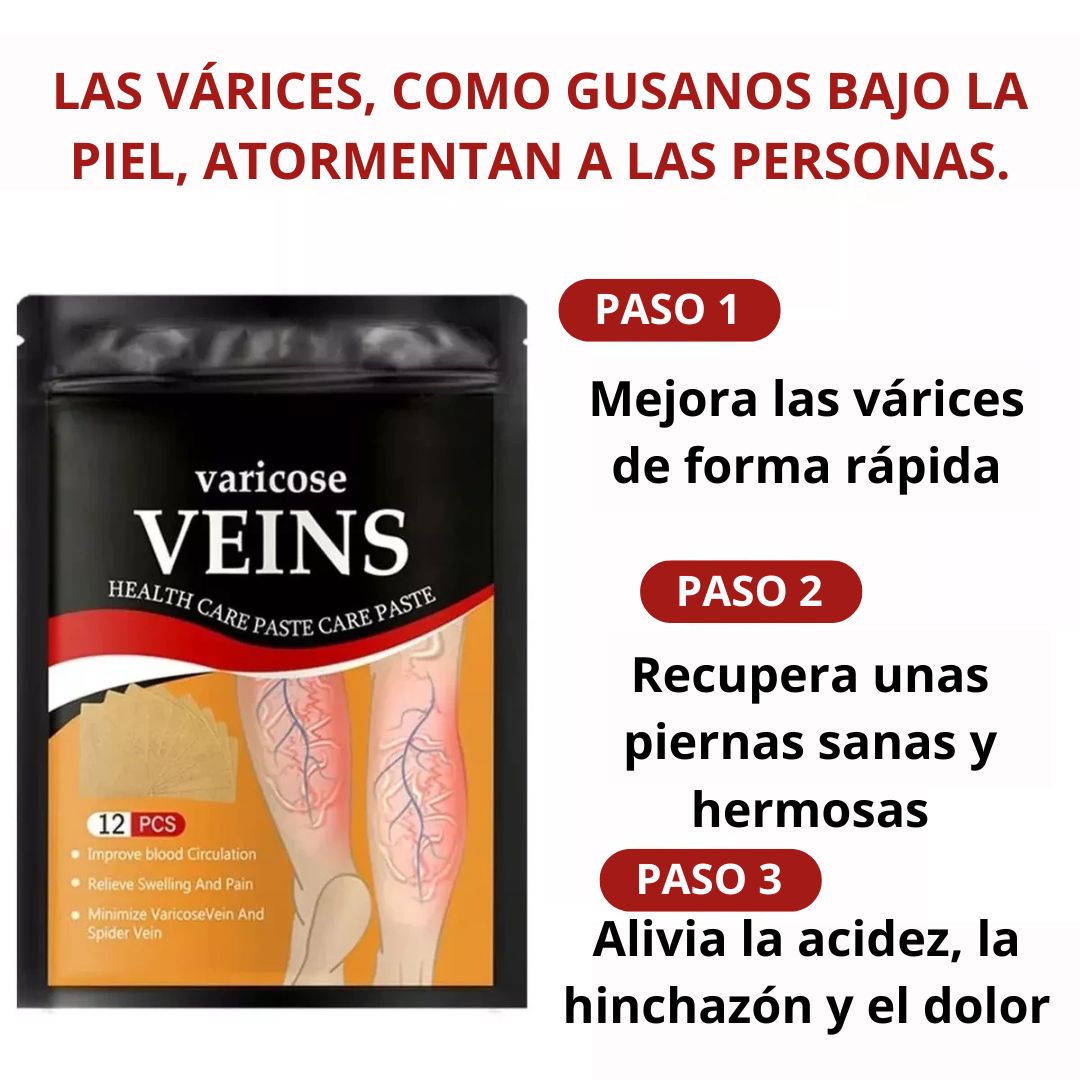 Parche varicose Veins para vena varice La Yupi!