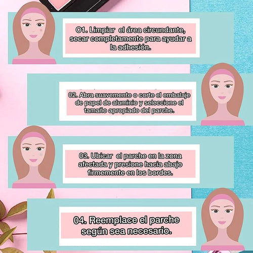 120 PARCHES PARA ACNE PIMPLE PATCH
