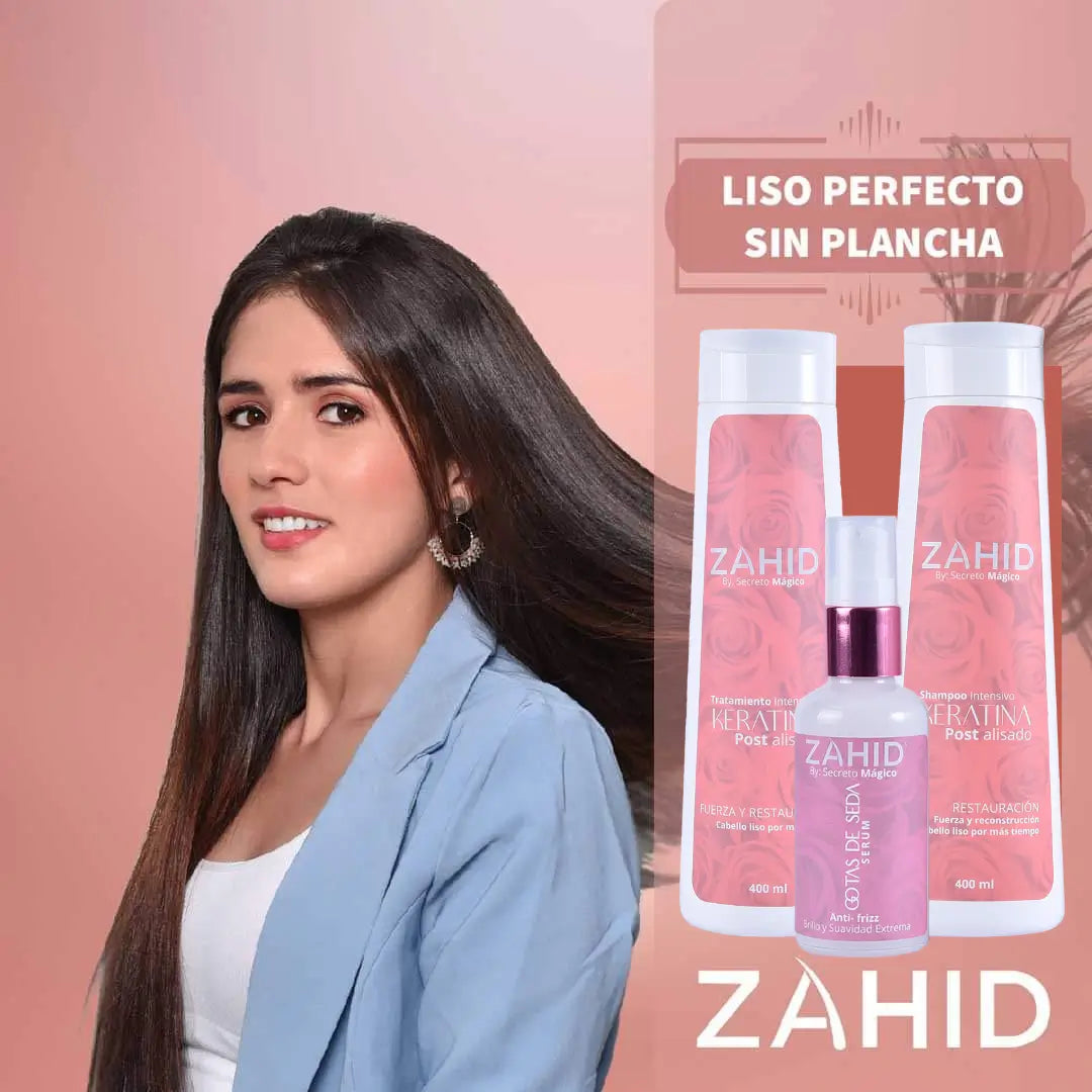 TRATAMIENTO LISOS DEFINIDOS | ZAHID ORIGINAL ®️ Noah Tienda