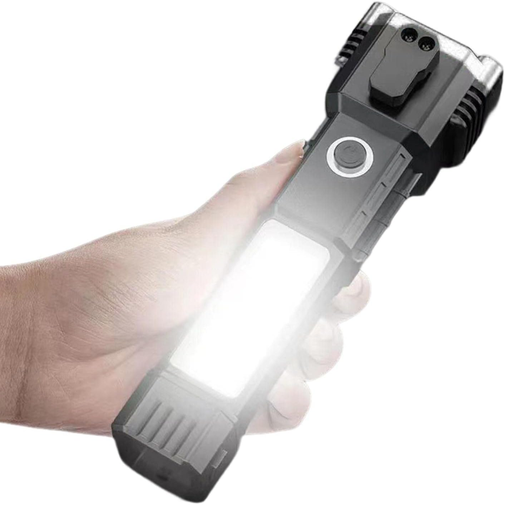 Linterna  Táctica LED multifuncional Indestructible La Yupi!