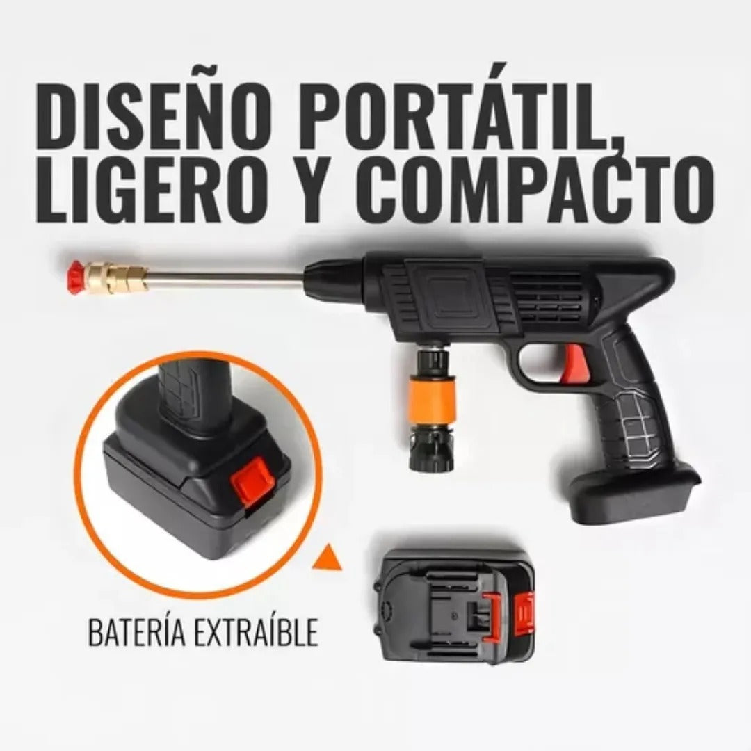 Hidrolavadora Inalambrica 48v con 2 Baterias La Yupi!