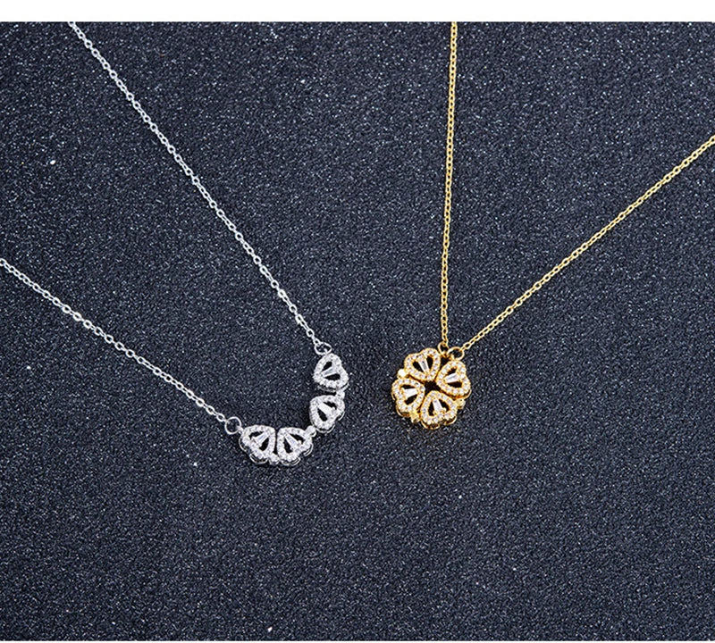 COLLAR TRÉBOL CORAZÓN MARKETAC