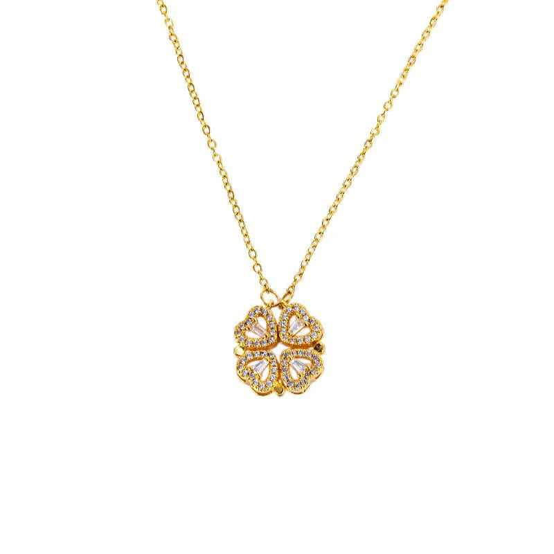 COLLAR TRÉBOL CORAZÓN MARKETAC