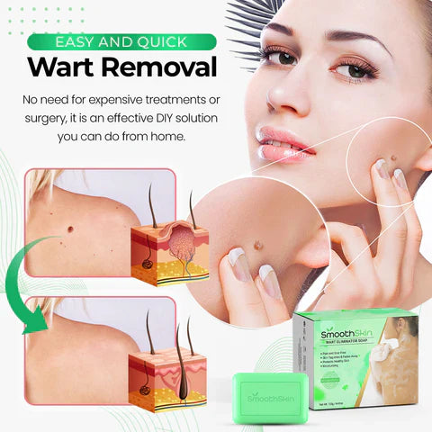 Jabón Eliminador de Verrugas SmoothSkin™: Un Enfoque Natural para Eliminar las Verrugas Noah Tienda