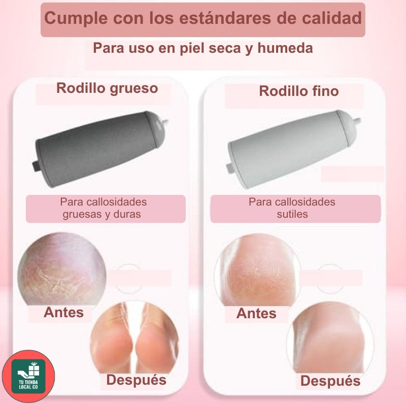 SilkyStep™ – Removedor Eléctrico de Callos Profesional Dankat