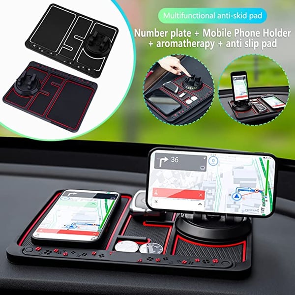 Almohadilla para teléfono 4 en 1 ANTIDESLIZANTE para automóvil (compre 2 y envío gratis) Noah Tienda