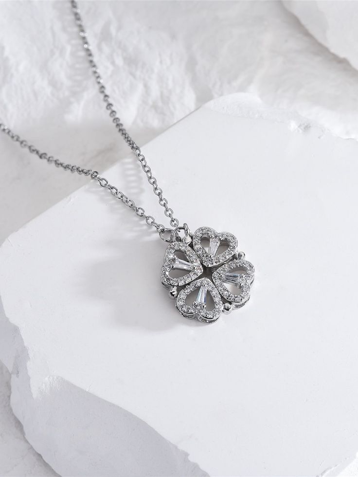 COLLAR TRÉBOL CORAZÓN MARKETAC