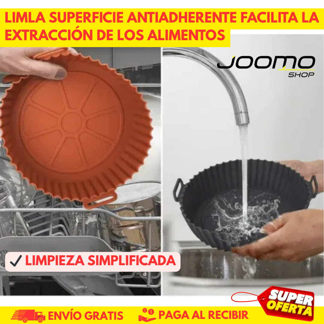 PROMO 6x1 Moldes Antiadherentes de Silicona para Freidora de Aire - c My Store
