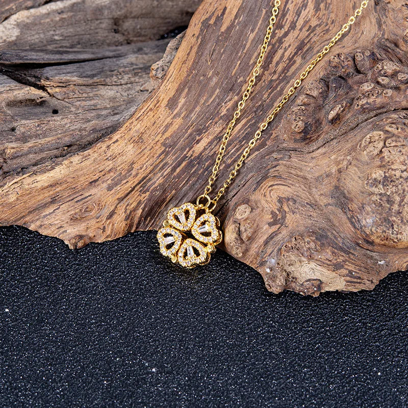 COLLAR TRÉBOL CORAZÓN MARKETAC