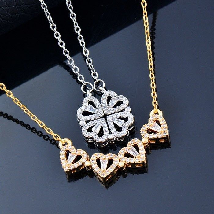 COLLAR TRÉBOL CORAZÓN MARKETAC