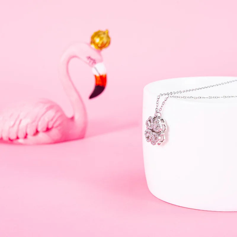 COLLAR TRÉBOL CORAZÓN MARKETAC