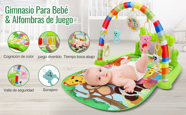 Gimnasio para bebé con piano + regalo especial Minha loja