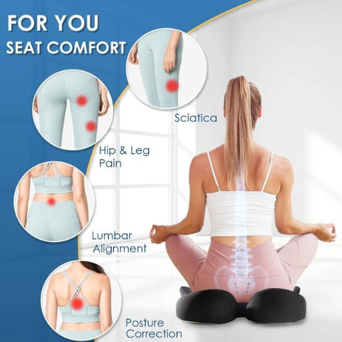 Cojín ergonómico de espuma viscoelástica para asiento Noah Tienda