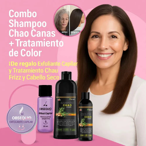 Combo Chau Canas y Chau Frizz🎁 Paga en tu puerta YA Colombia