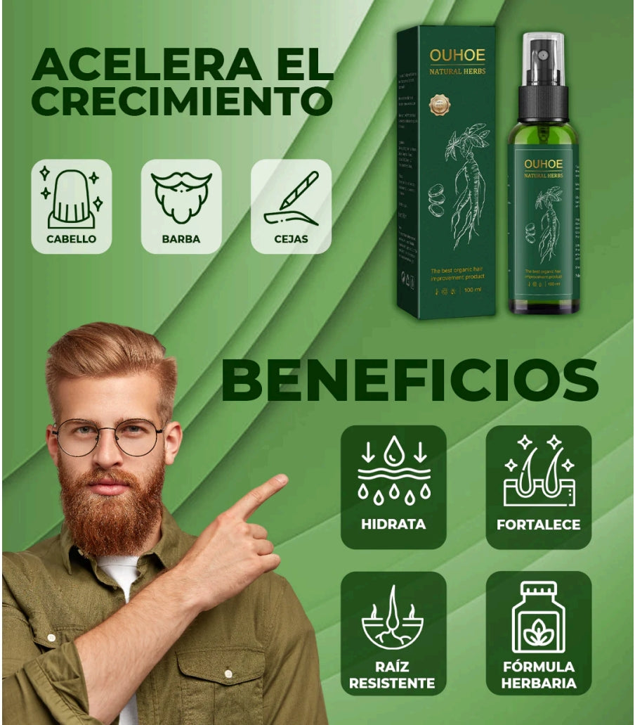 OUHOE Spray Crece Pelo La Yupi!