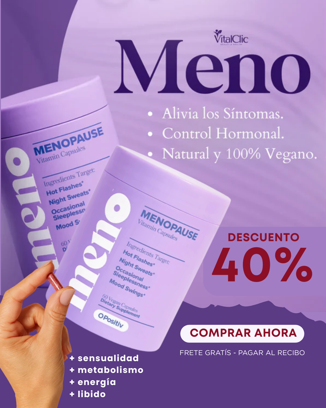 MENO - MENOPAUSE -  ¿DESCUBRE POR QUÉ ENGORDASTE 15 KILOS 'DE LA NADA' DESPUÉS DE LOS 45.... Y POR QUÉ NINGUNA DIETA TE FUNCIONA AHORA? Tienda Colombia