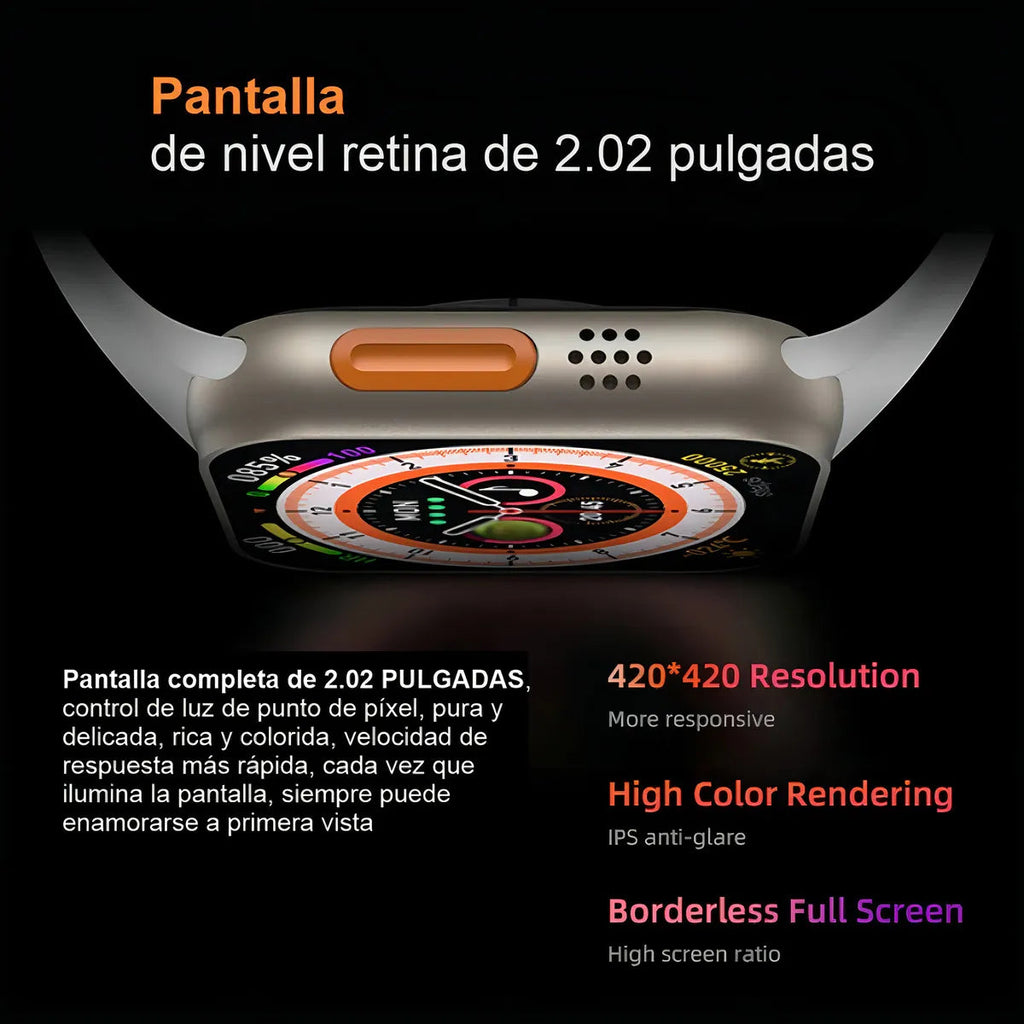 Reloj Inteligente Smartwatch I20 Ultra Max Combo 10 En 1 lucar trend