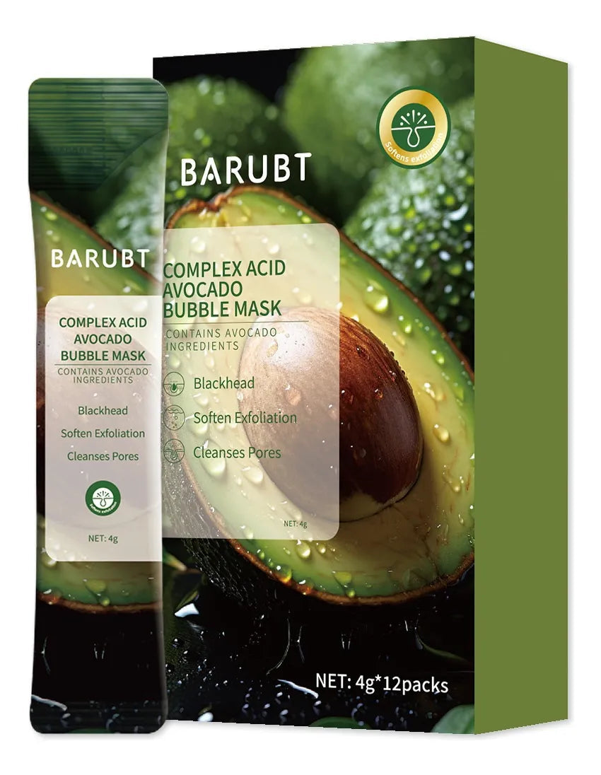 Mascarilla Facial De Burbujas De Aguacate - BARUBT Dankat