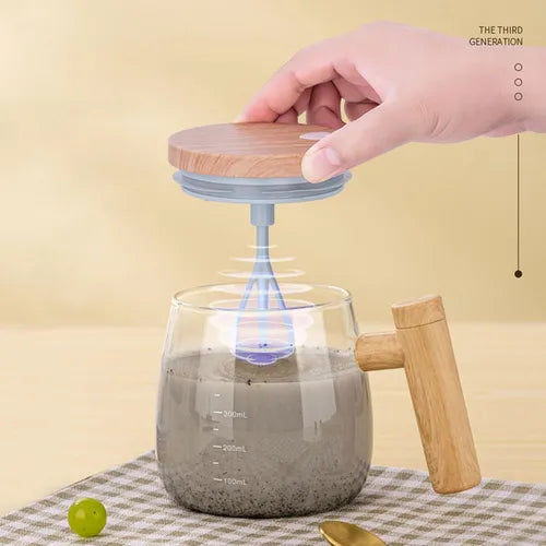 TAZA VIDRIO MEZCLADORA ELÉCTRICA La Yupi!