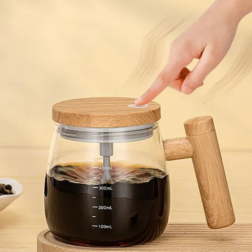 TAZA VIDRIO MEZCLADORA ELÉCTRICA La Yupi!