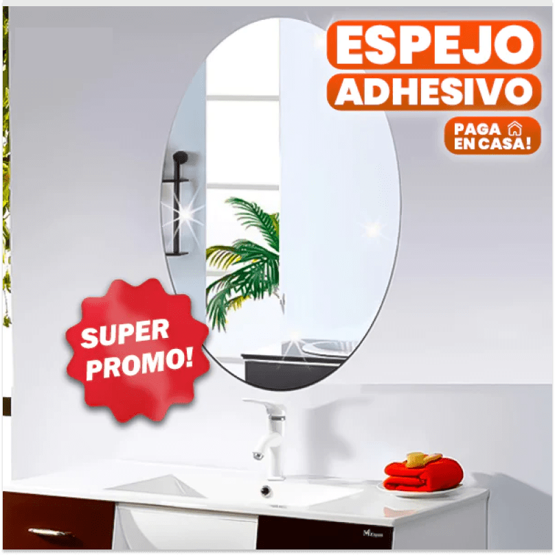 Espejo Mágico Brillante Adhesivo | ORIGINAL Noah Tienda