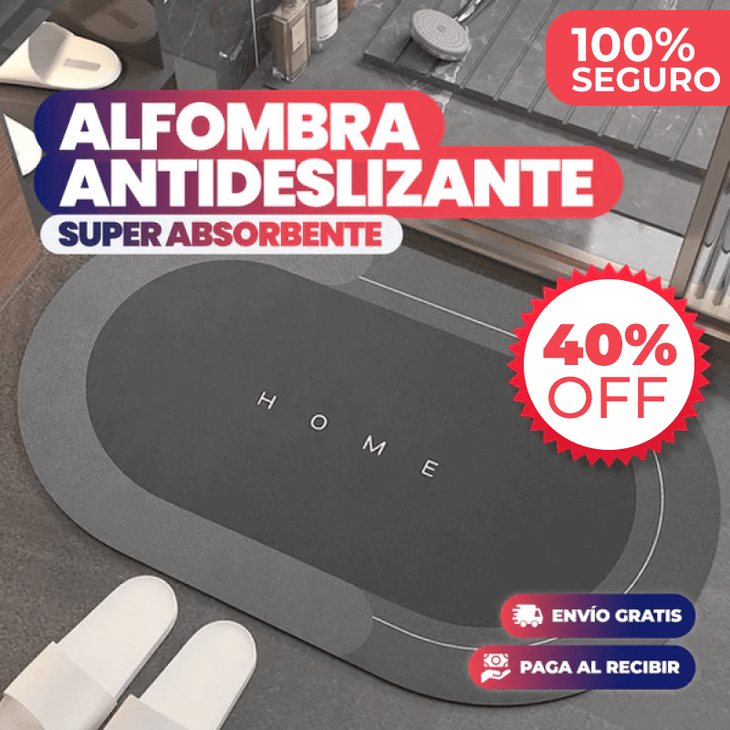 ALFOMBRA DE BAÑO ANTIDESLIZANTE SÚPER ABSORBENTE | ORIGINAL Noah Tienda