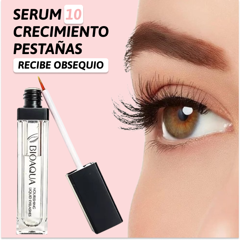 Serum 10 Crecimiento de Pestaña | OBSEQUIO ✨ Noah Tienda