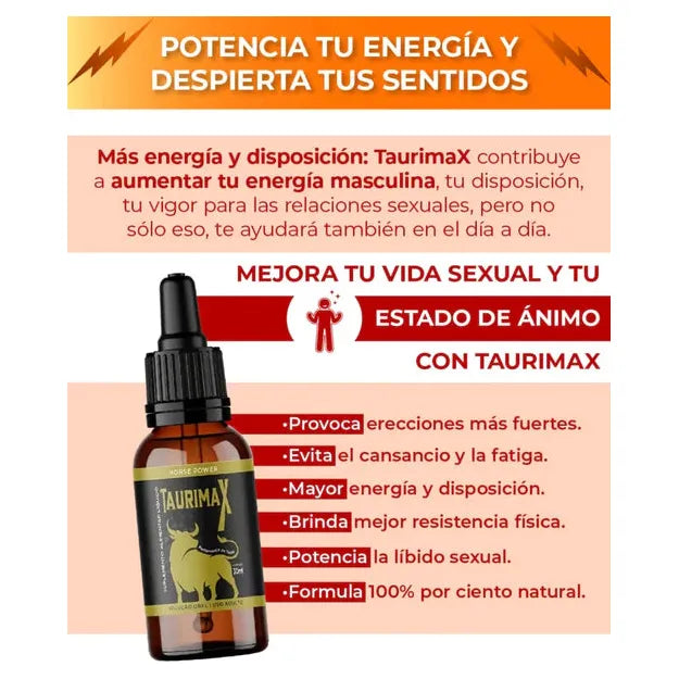 TAURIMAX - POTENCIALIZADOR SEXUAL ORIGINAL® Noah Tienda