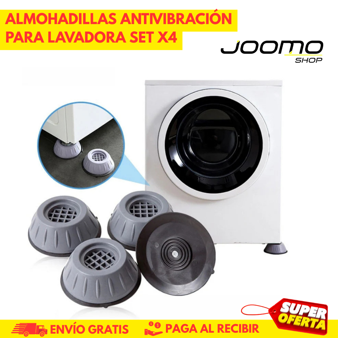 Almohadillas Antivibración para Lavadora Set x4 My Store