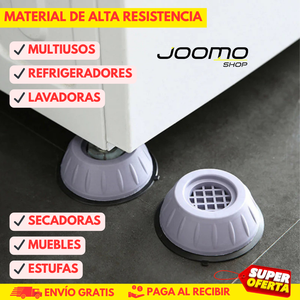 Almohadillas Antivibración para Lavadora Set x4 My Store