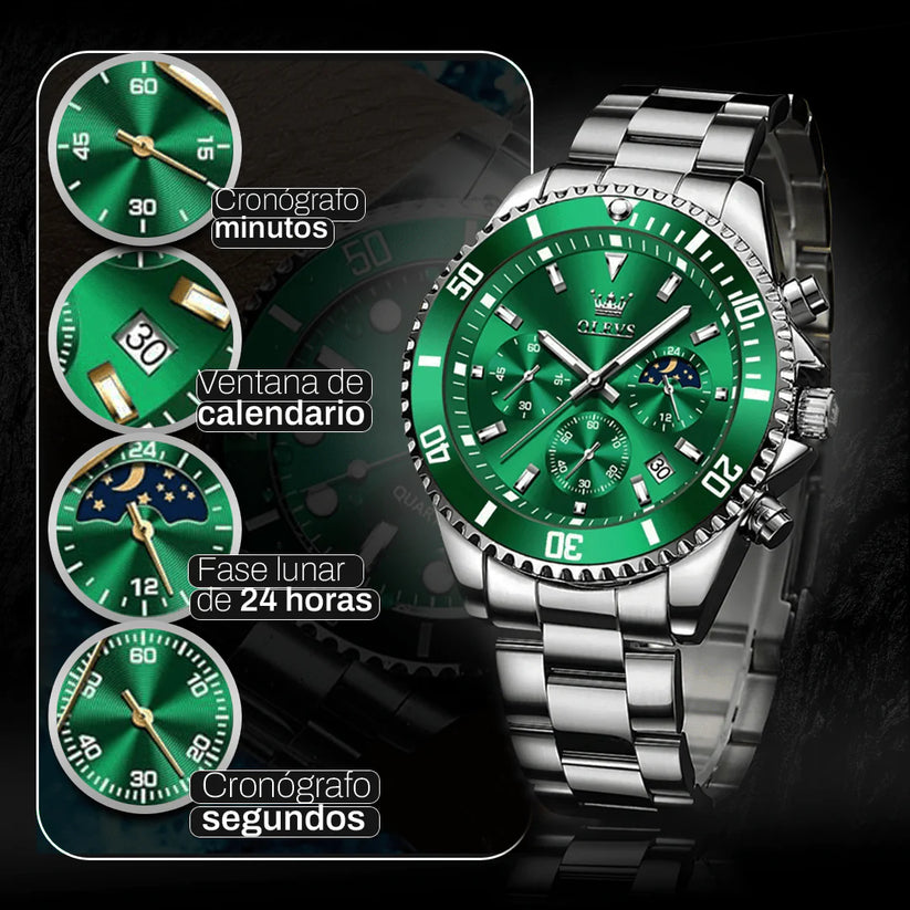 Olevs Imperium - Reloj Elegante Dankat