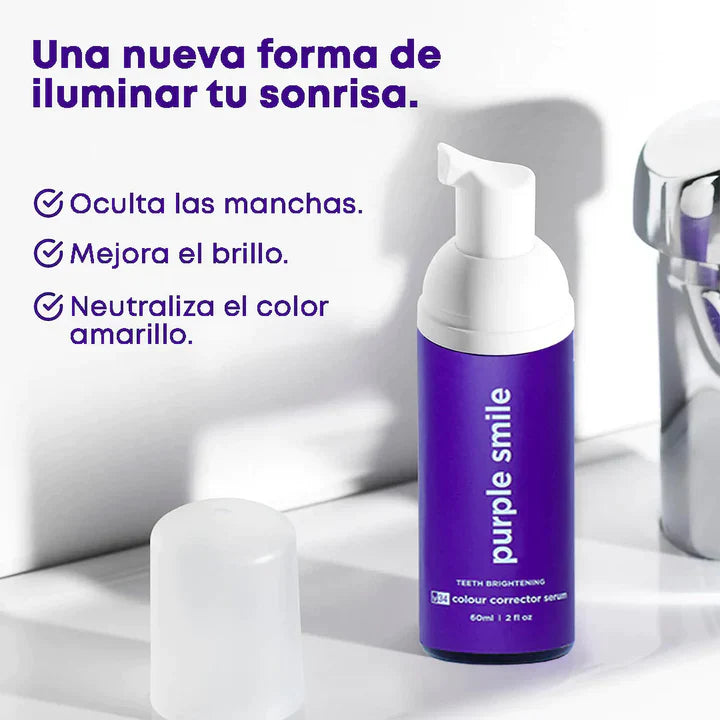PURPLE SMILE® - CREMA DENTAL BLANQUEADORA INSTANTÁNEA Noah Tienda