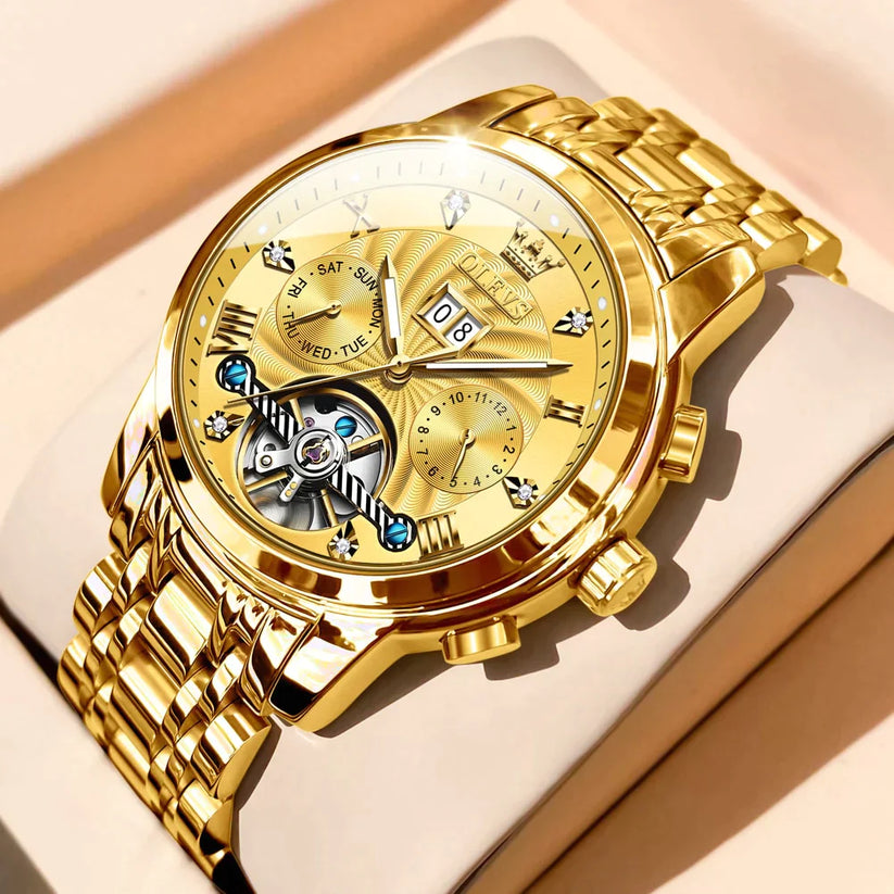 Reloj Mecánico De Lujo Para Hombre LUMINESCENCE® Dankat