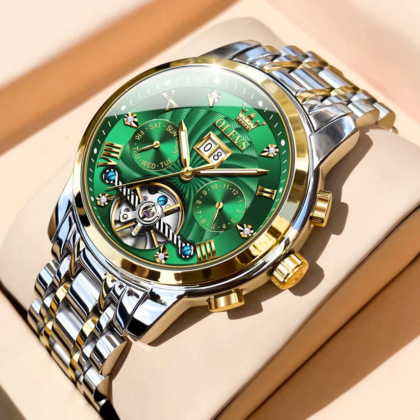 Reloj Mecánico De Lujo Para Hombre LUMINESCENCE® Dankat