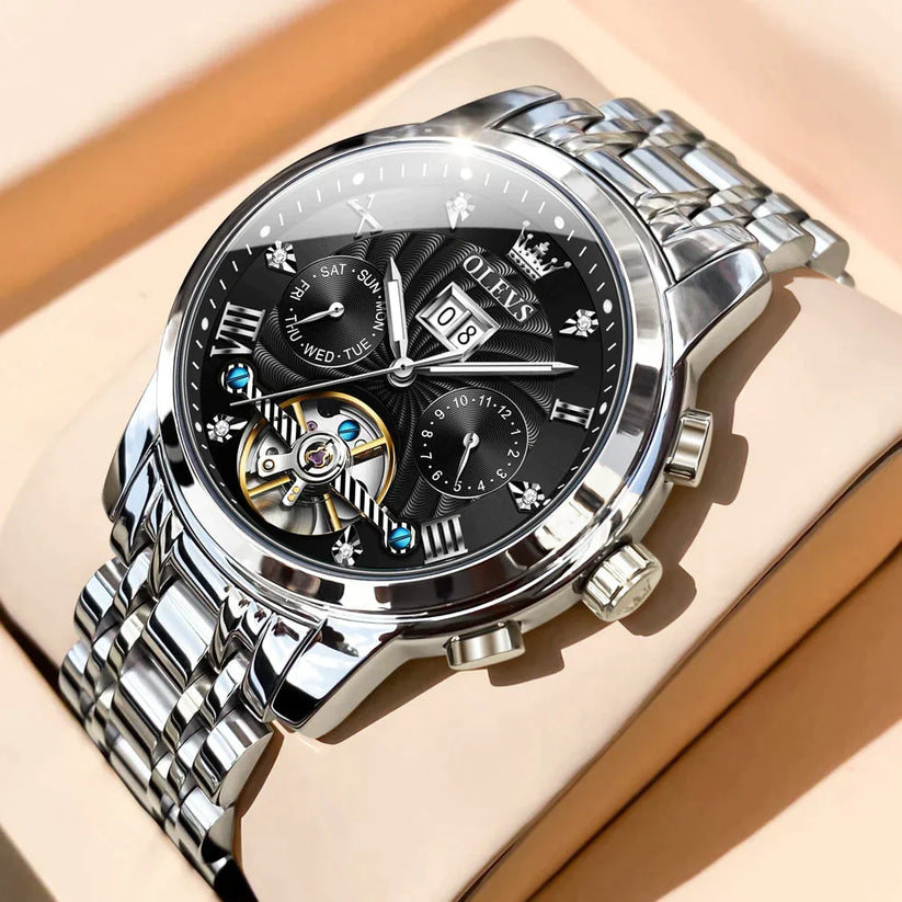 Reloj Mecánico De Lujo Para Hombre LUMINESCENCE® Dankat