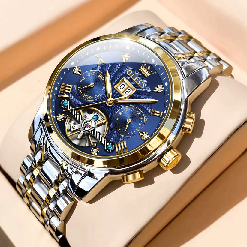 Reloj Mecánico De Lujo Para Hombre LUMINESCENCE® Dankat