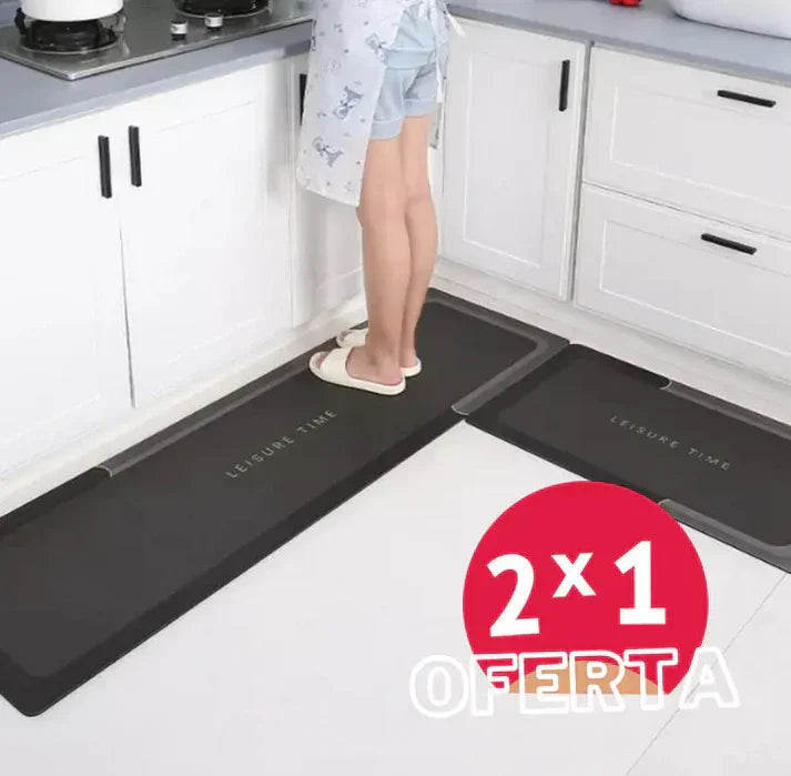 ✨Super Combo 2x1: TAPETE DE COCINA ULTRA ABSORBENTE ANTIDESLIZANTE® + TAPETE DE BAÑO DE SECADO RAPIDO💦 Noah Tienda