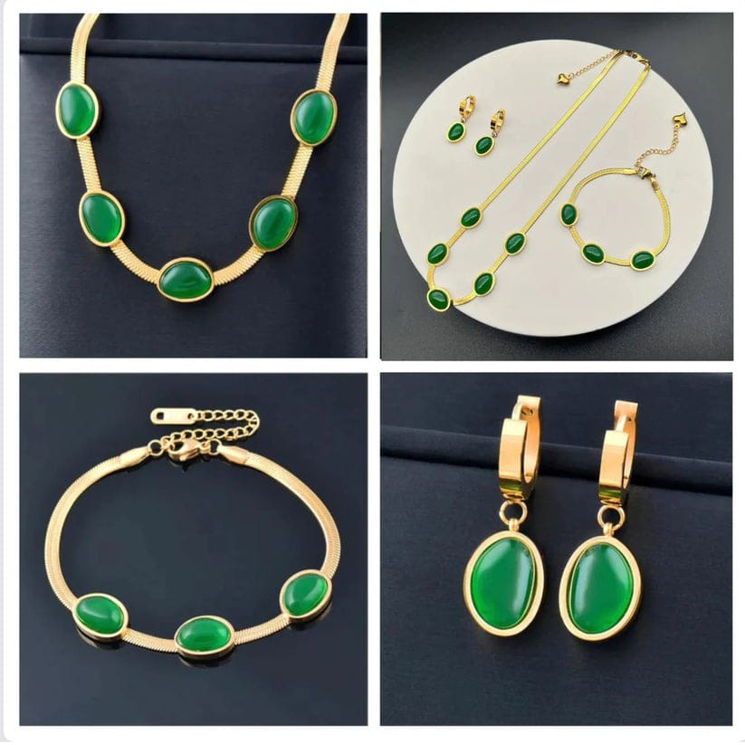 Set de esmeralda Dankat