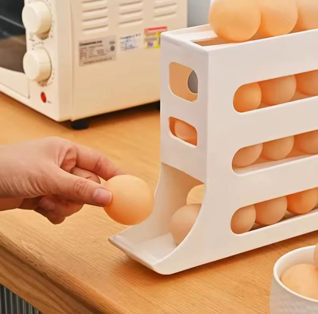 Dispensador Organizador De Huevos de 4 Niveles My Store