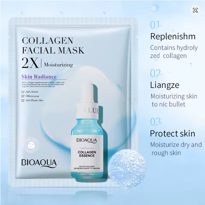 VELO FACIAL COLÁGENO X2 – PIEL MÁS FIRME, SUAVE Y JOVEN EN MINUTOS La Yupi!