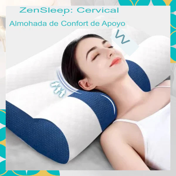 Almohada Ortopédica Viscoelástica Ultratech  - ZenSleep Dankat