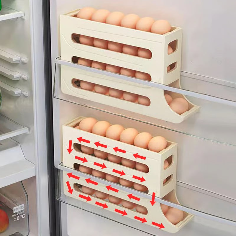 Dispensador Organizador De Huevos de 4 Niveles My Store