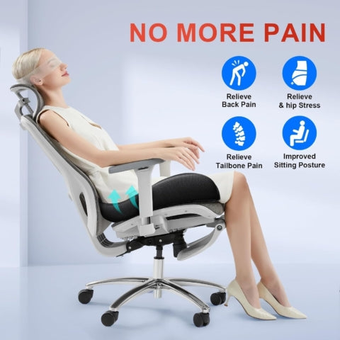 Cojín ergonómico de espuma viscoelástica para asiento Noah Tienda