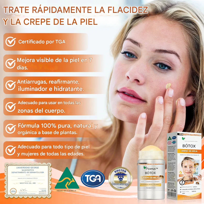 🔥🐝(PROMO 2x1 ) Flysmus™ Suero reafirmante con veneno de abeja y botox🐝🔥 Dankat