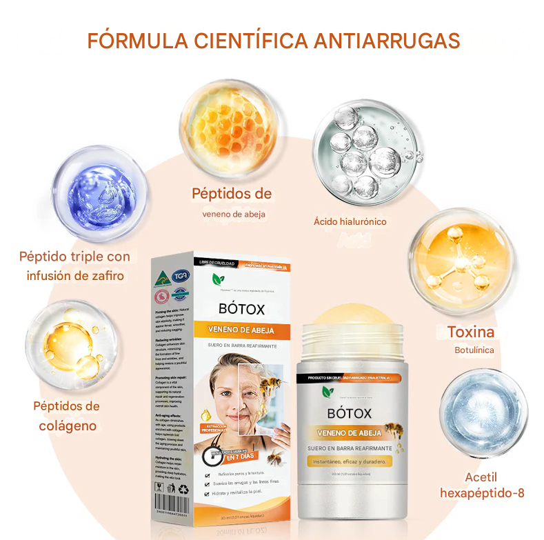 🔥🐝(PROMO 2x1 ) Flysmus™ Suero reafirmante con veneno de abeja y botox🐝🔥 Dankat