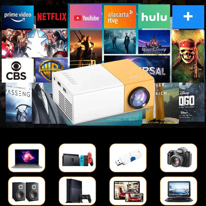 Mini Proyector Ultra Vision 4K - Smart™ Minha loja