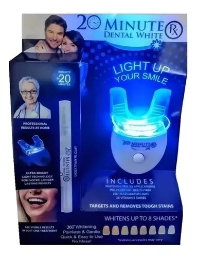 KIT BLANQUEADOR DE DIENTES 20 MIN Minha loja