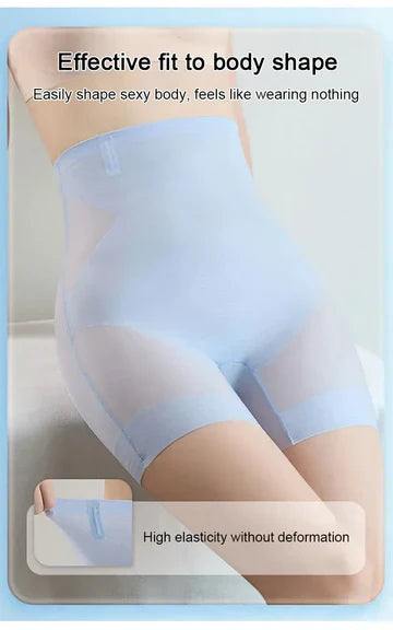 FAJA MOLDEADORA ULTRA DELGADA CON CONTROL DE ABDOMEN PARA MUJER, TELA DE HIELO SIN COSTURAS, ROPA INTERIOR MOLDEADORA Noah Tienda