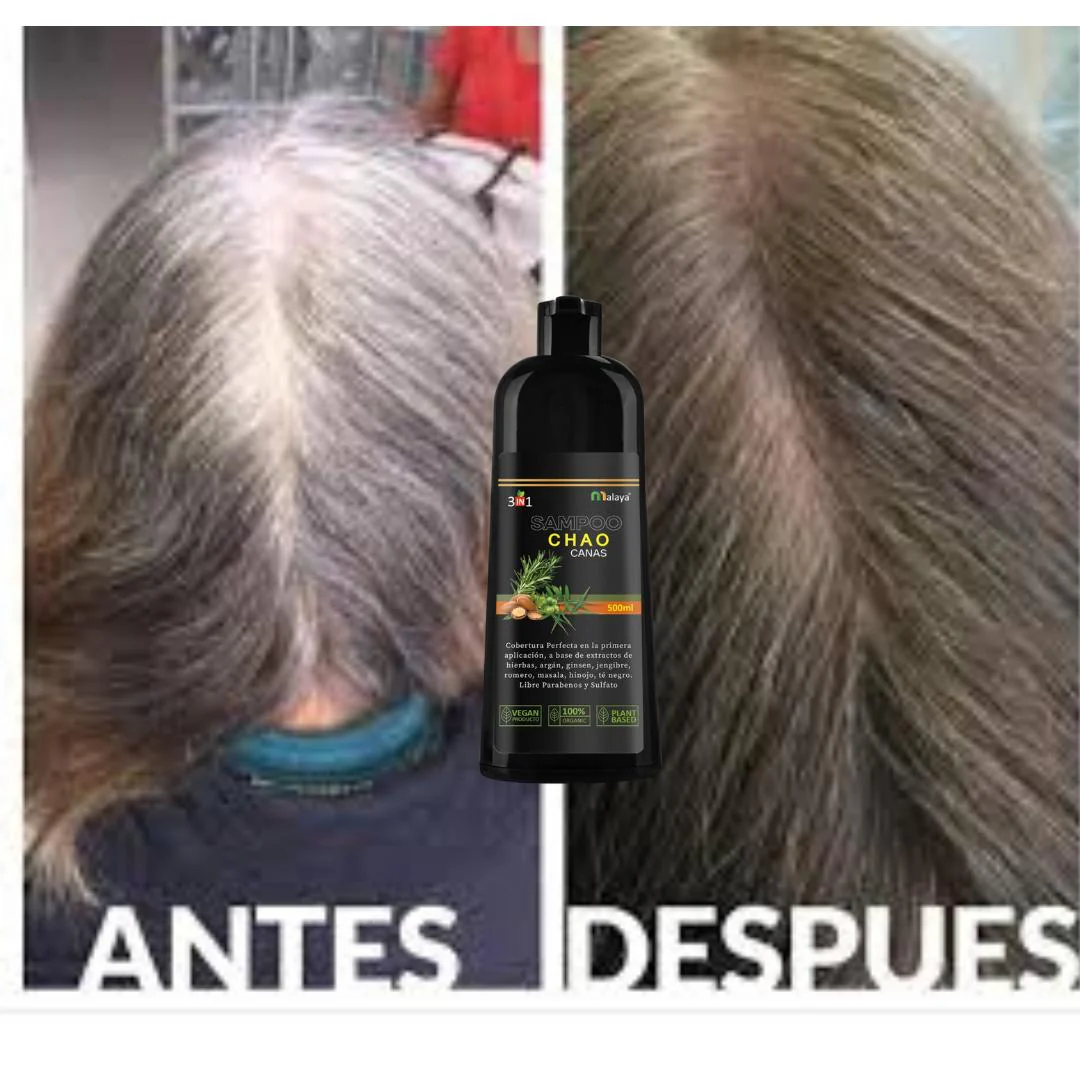 SHAMPOO CHAO  CANAS + TRATMIENTO La Yupi!